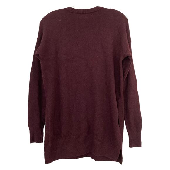 Ann Taylor Loft Maroon Wool Blend Sweater Sz XS - Picture 5 of 6